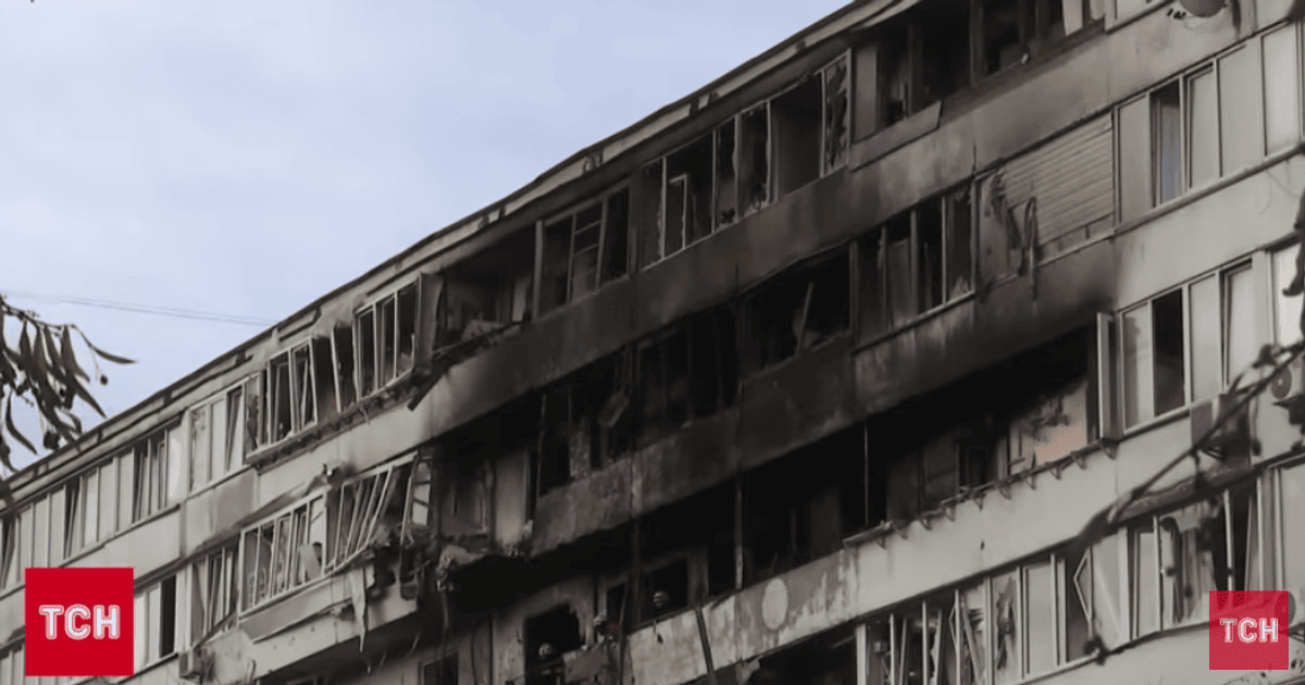 Наслідки обстрілу Києва