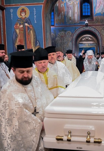 Поховання Патріарха Філарета