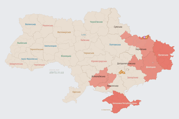 Ворог атакує Україну ударними БпЛА: напрямок руху