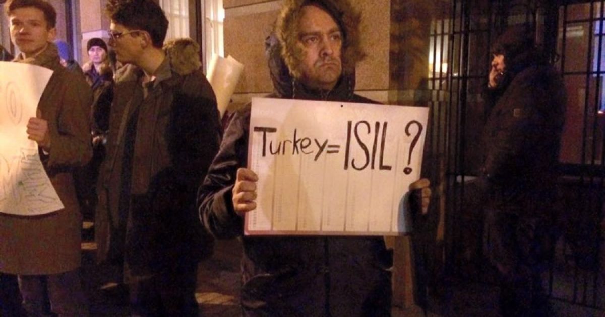 У Москві протестують проти Туреччини. / © Дождь