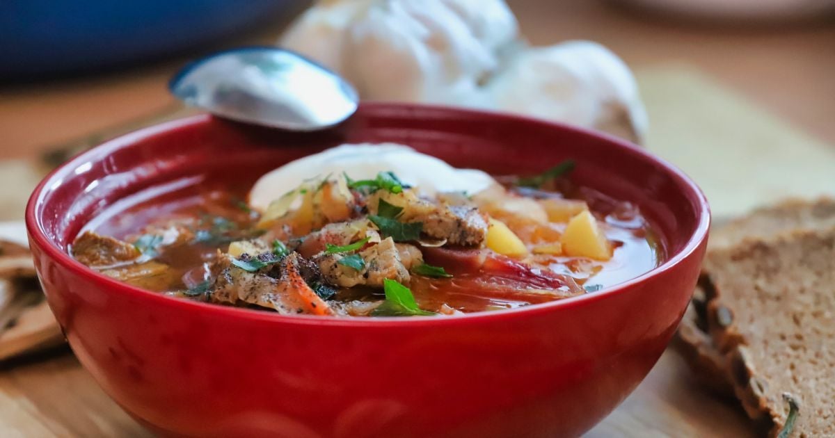 Как приготовить красный борщ без мяса: львовский рецепт