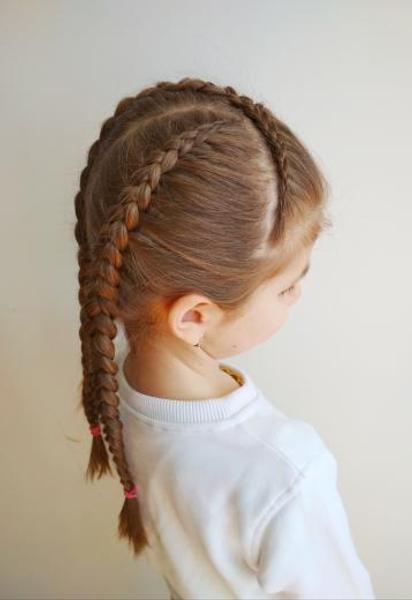 Прически для девочек / © instagram.com/hairstyles_maryna
