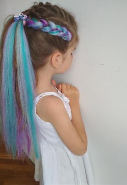 Прически для девочек / © instagram.com/hairstyles_maryna