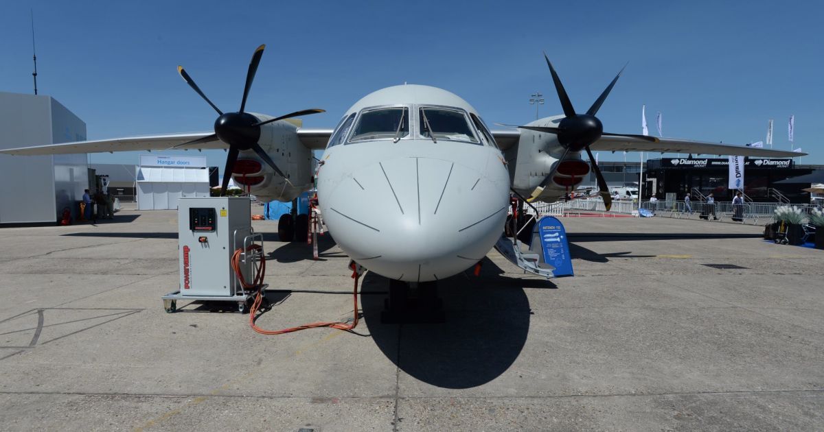Украинский Ан-132D совершил первый полет, поразив участников "Ле-Бурже"