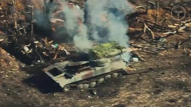 Бійці 47-ї ОМБр показали відео удару по російському "Метеориту"