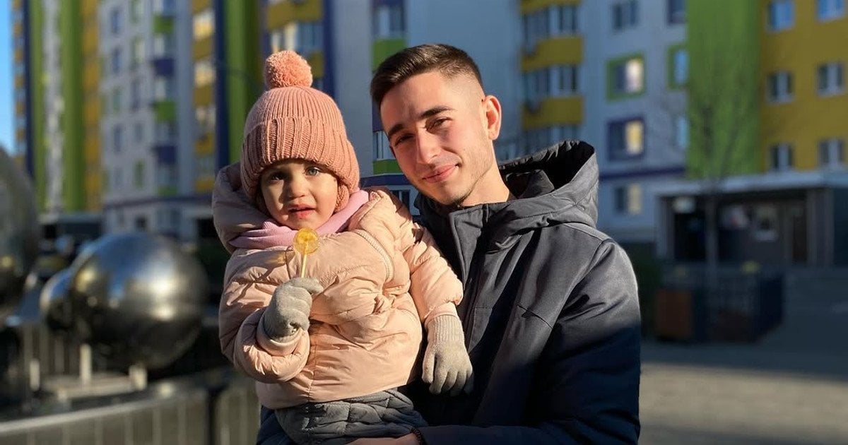 Роман Сасанчин із донькою від ексдружини