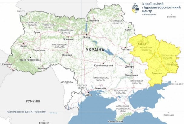 17 жовтня на території більшої частини країни прогнозуються заморозки / © Укргідрометцентр