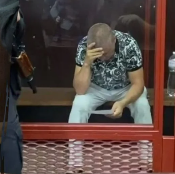 Борисов у залі суду / © скриншот з відео