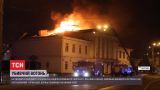 50 пожежників у Полтаві гасили полум'я в кінотеатрі імені Котляревського