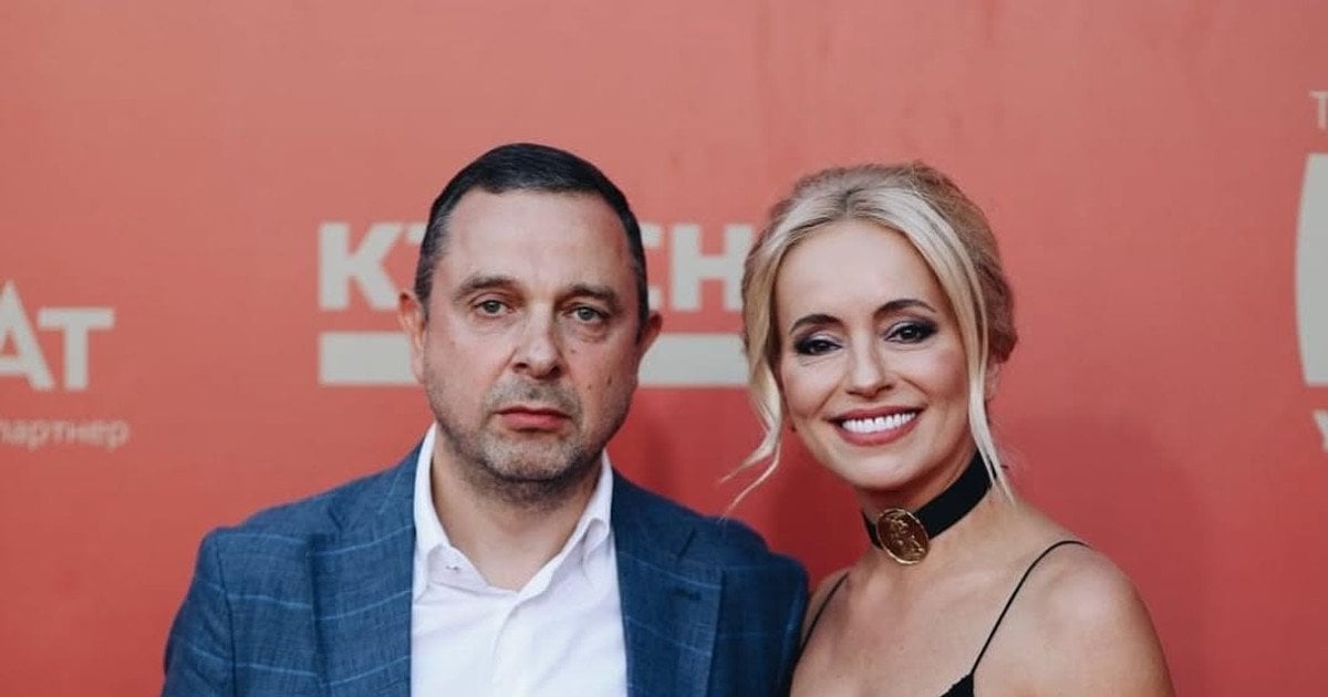 Оксана Гутцайт із чоловіком