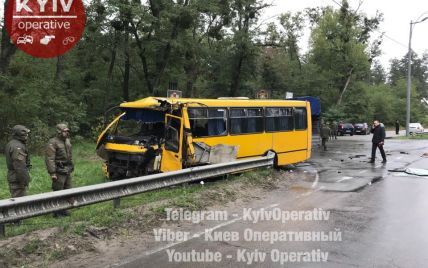 Стало відомо про стан військових, які постраждали в ДТП із автобусом Нацгвардії на Київщині 