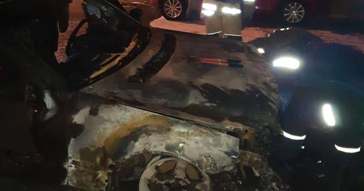 Автопожежа_1 / © Головне управління ДСНС України у Львівській області