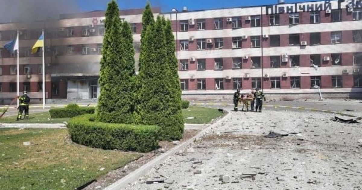 Ракетный удар РФ по Кривому Рогу. Фото: Метинвест