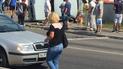 В Киеве машина въехала в толпу людей, есть пострадавшие
