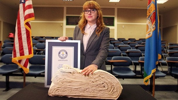Брітні Галліван / © Guinness World Records