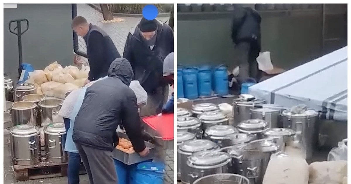 Працівники кейтерингові компанії і їжа для школярів у Миколаєві