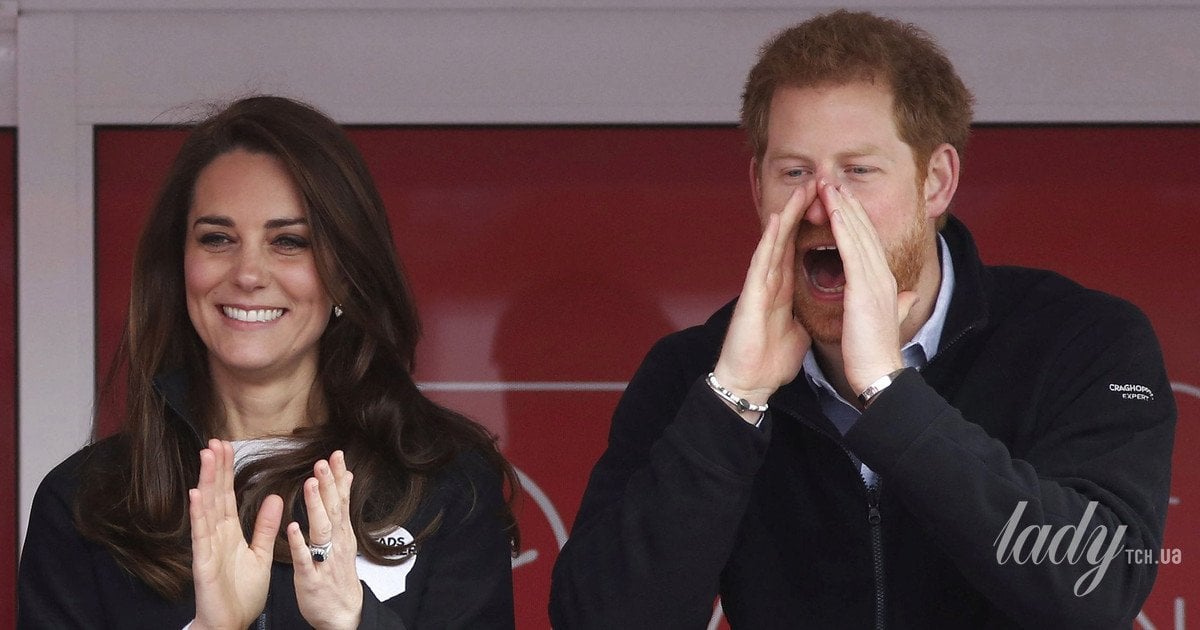 Принцеса Кейт та принц Гаррі