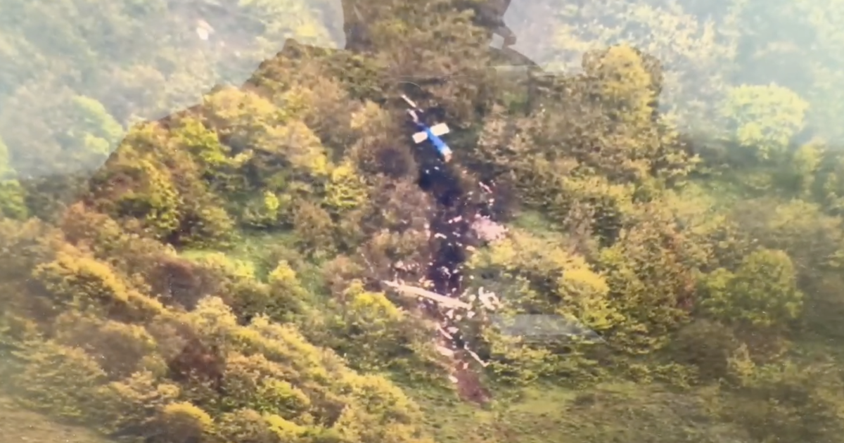 Місце падіння гелікоптера президента Ірану