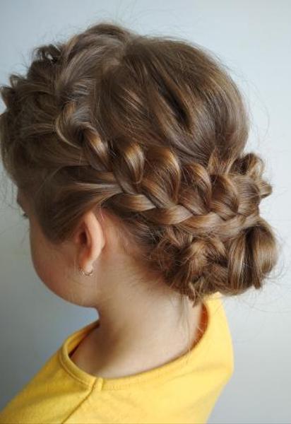Прически для девочек / © instagram.com/hairstyles_maryna
