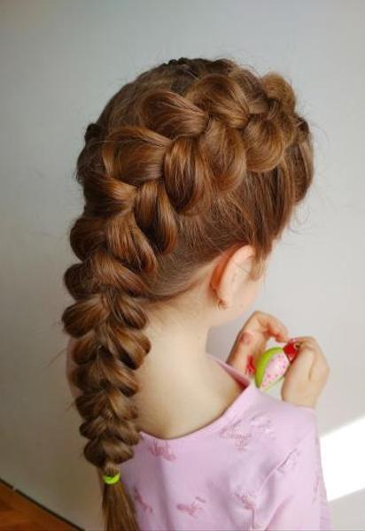 Прически для девочек / © instagram.com/hairstyles_maryna