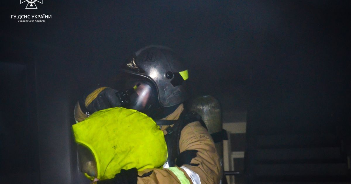 Пожежа у квартирі / © Управління ДСНС у Львівській області