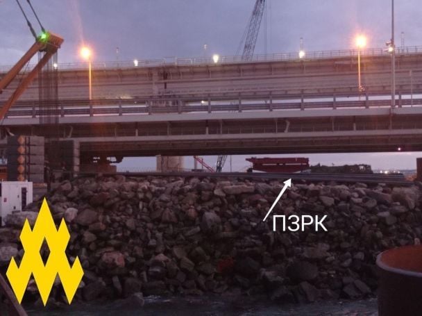 Оккупанты установили ПЗРК возле "Керченского моста" в Крыму / © Telegram / Движение "АТЕШ"