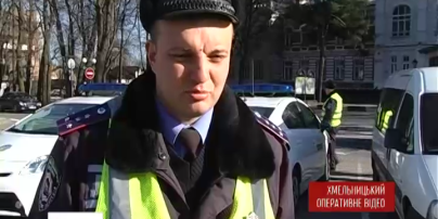 Настоящие гонки устроили похитители авто в Хмельницком