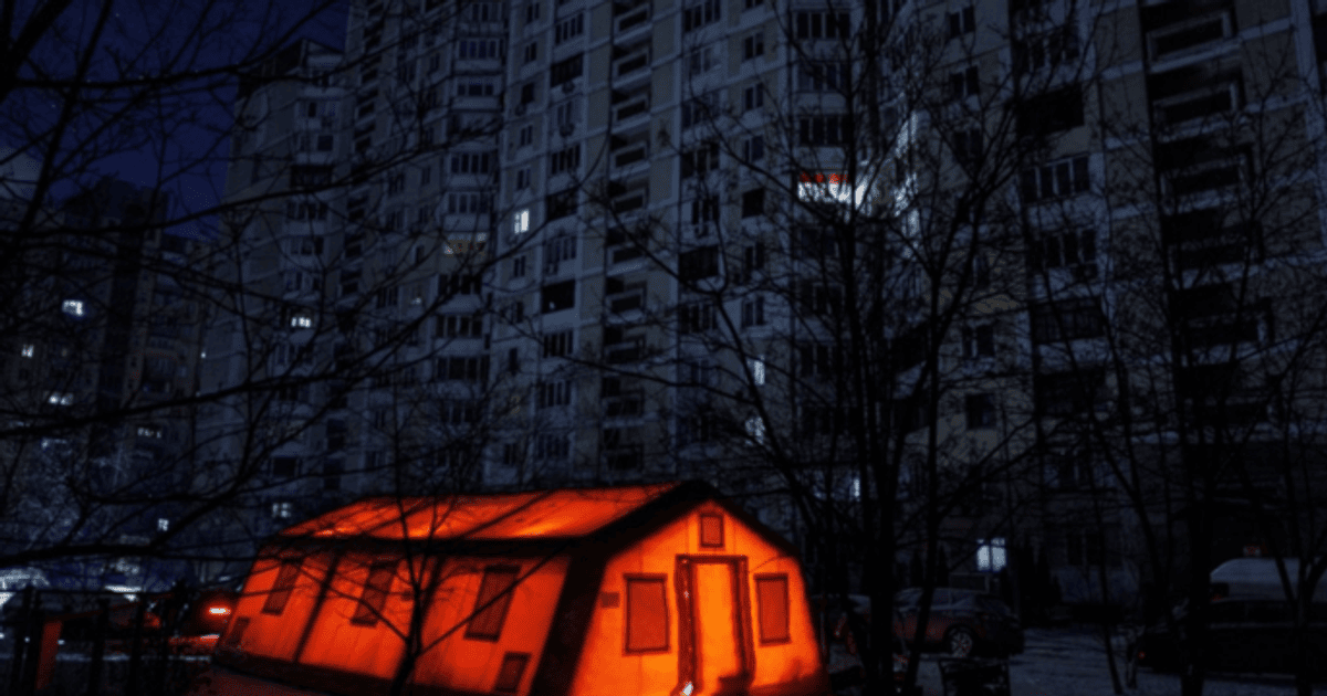 Киевляне без отопления