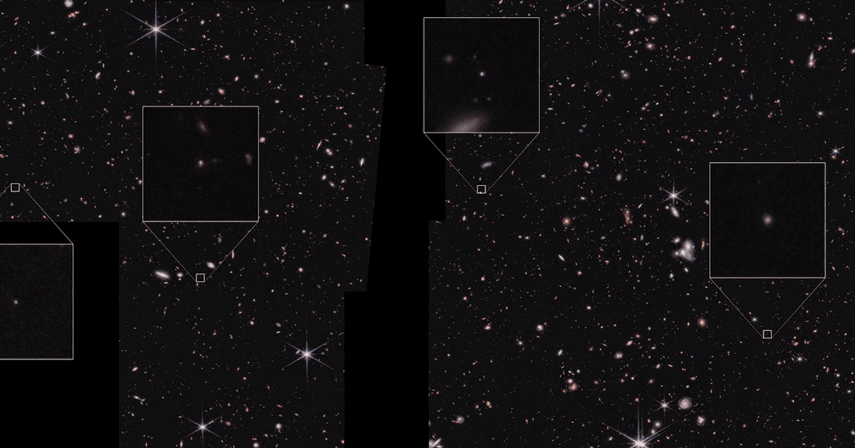 Телескоп Webb знайшов галактики, яких не має існувати
