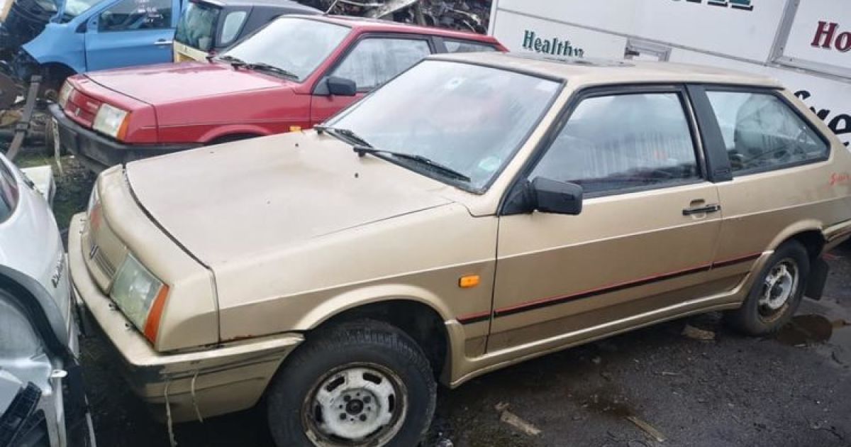 В Шотландии обнаружили "кладбище" автомобилей ВАЗ: не обошлось без уникального экземпляра