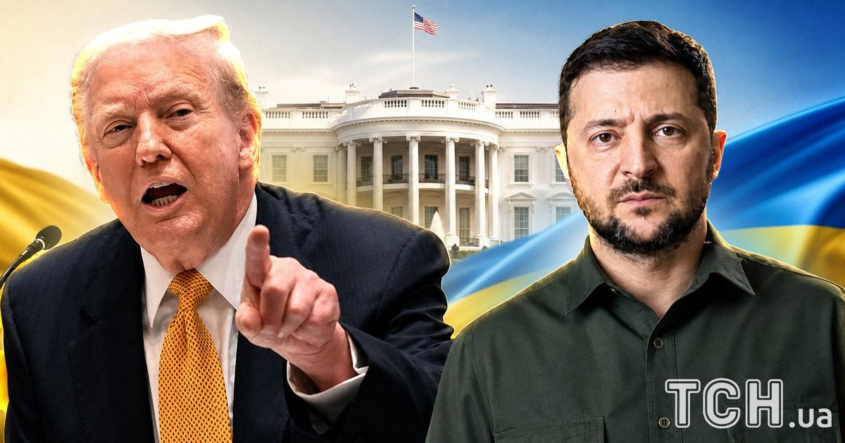 Дональд Трамп та Володимир Зеленський