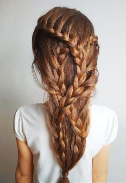 Прически для девочек / © instagram.com/hairstyles_maryna