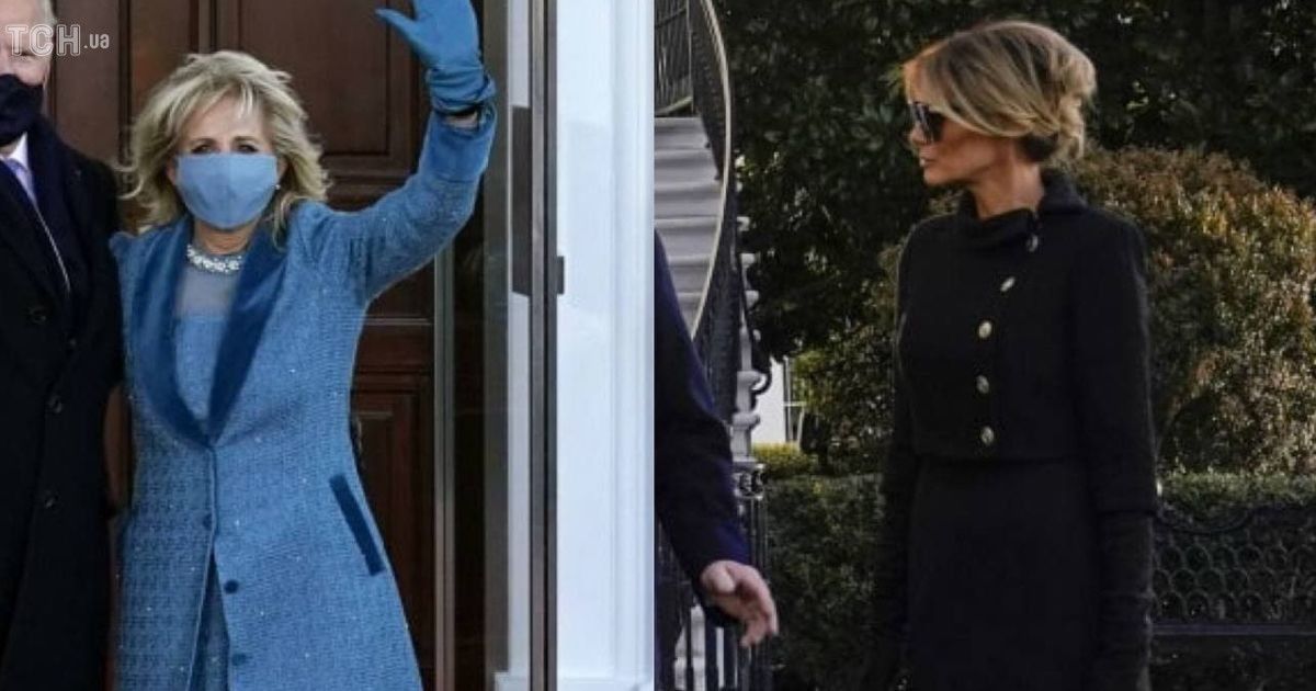 Скромно vs дорого: в Сети обсуждают стоимость нарядов Джилл Байден и Мелании Трамп в день инаугурации