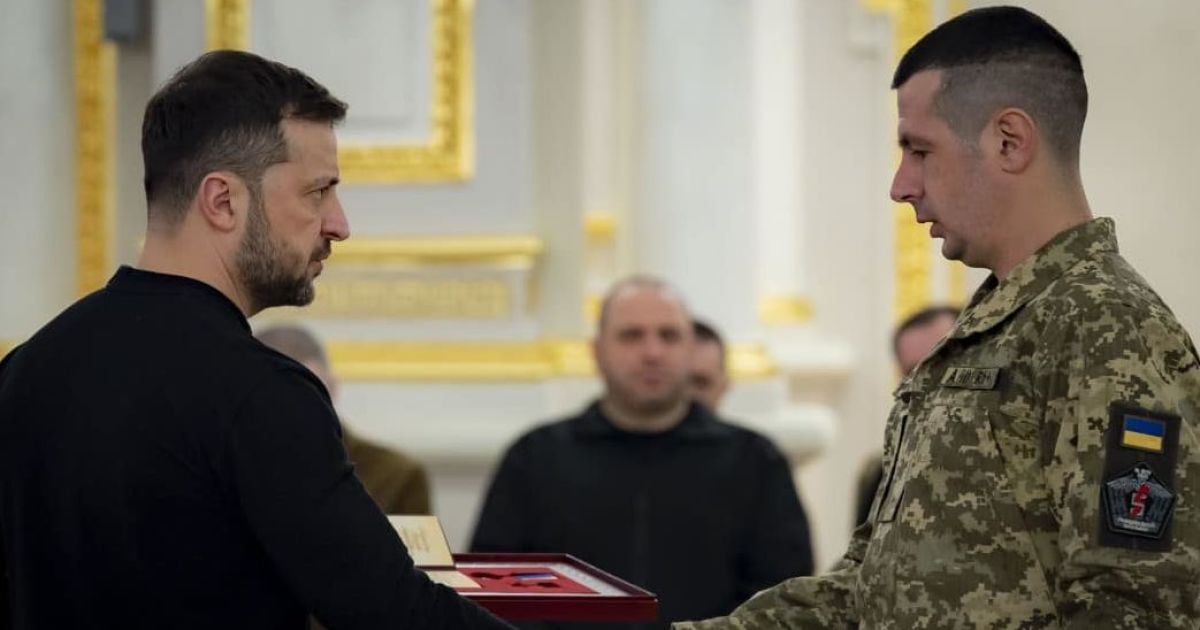 За свій подвиг Сергій Мушик отримав "Золоту Зірку" Героя України