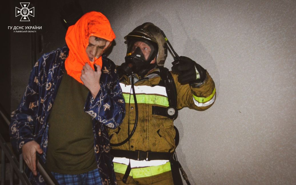 Пожежа у квартирі / © Управління ДСНС у Львівській області