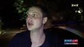 Чуть не сбил копа