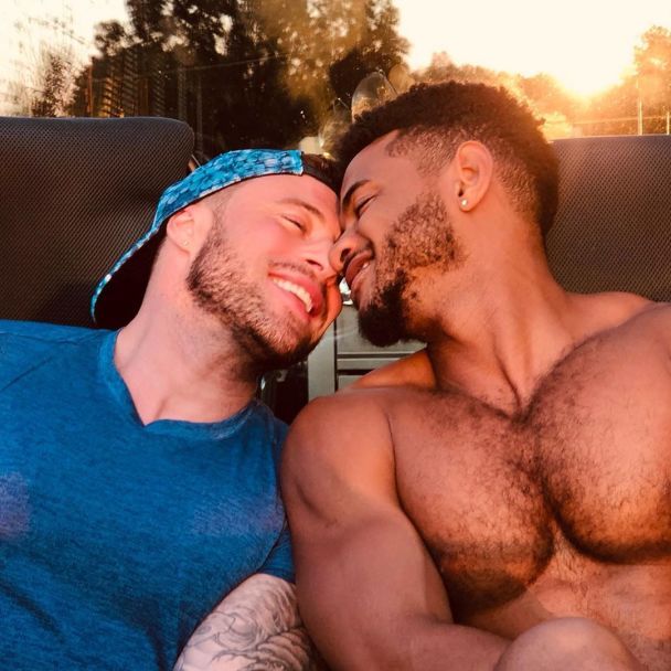 Дункан Джеймс з бойфрендом / © instagram.com/mrduncanjames