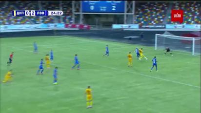 Дніпро-1 - Львів - 1:2. Відео голу Супряги