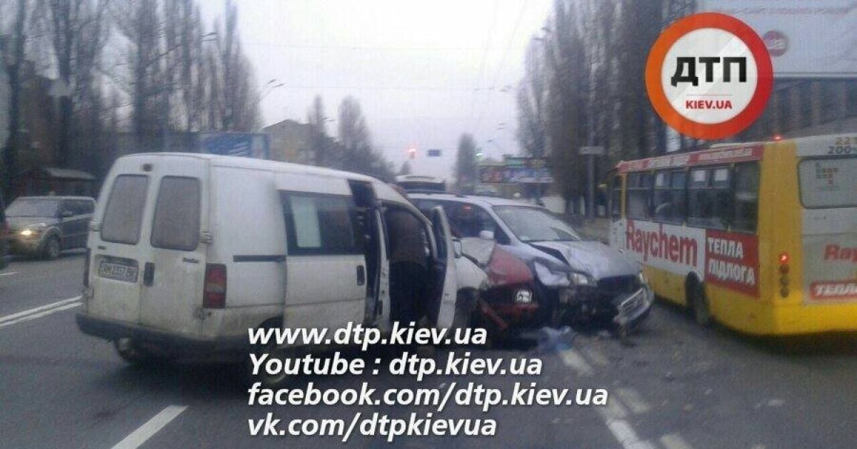 дтп на довженка_3 / © dtp.kiev.ua