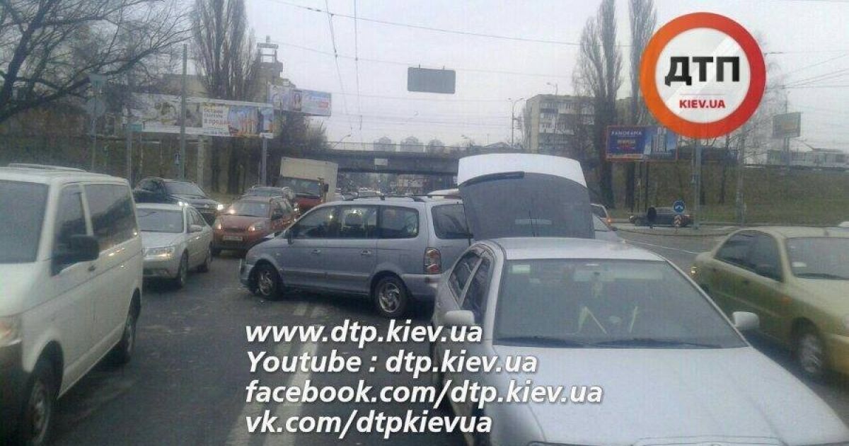 дтп на довженка_4 / © dtp.kiev.ua