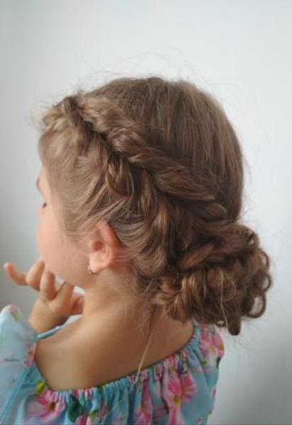 Прически для девочек / © instagram.com/hairstyles_maryna