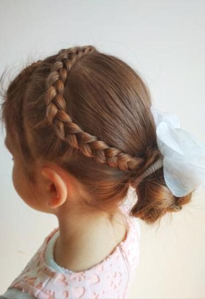 Прически для девочек / © instagram.com/hairstyles_maryna