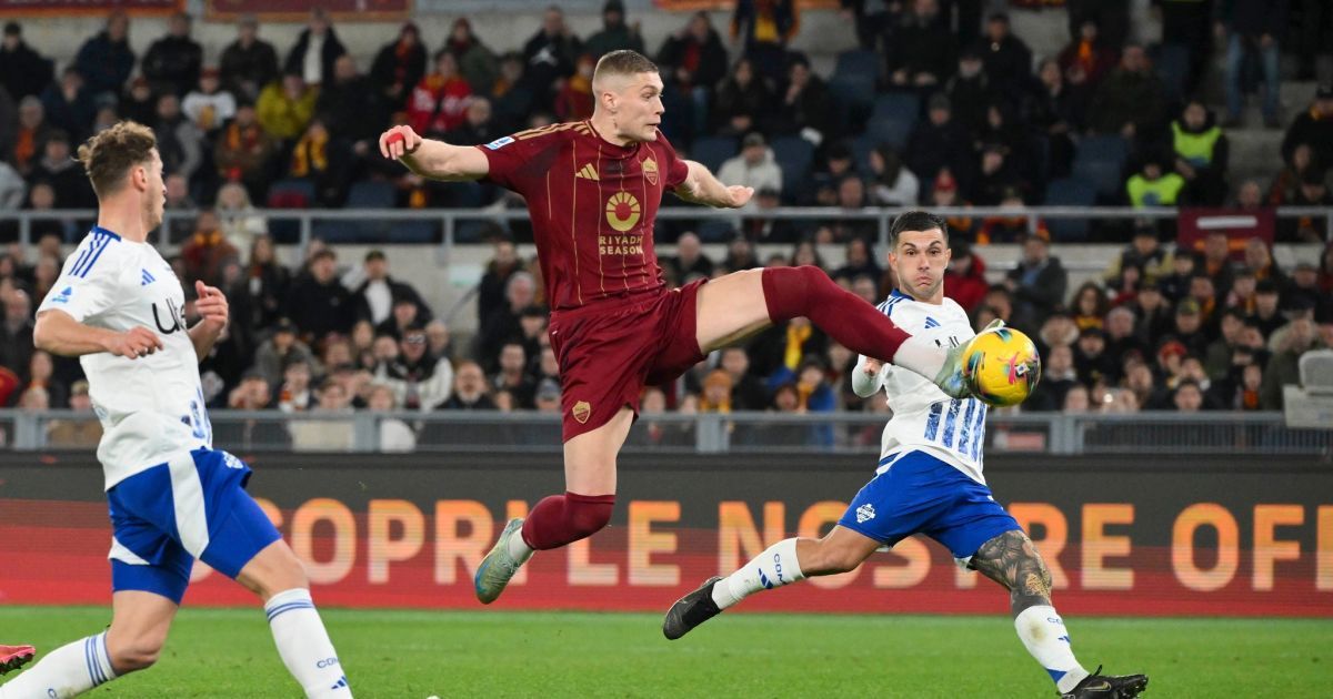 Артем Довбик / Фото: facebook.com/officialasroma