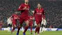 "Ливерпуль" разобрался с "Манчестер Юнайтед" и продолжил полет за чемпионством