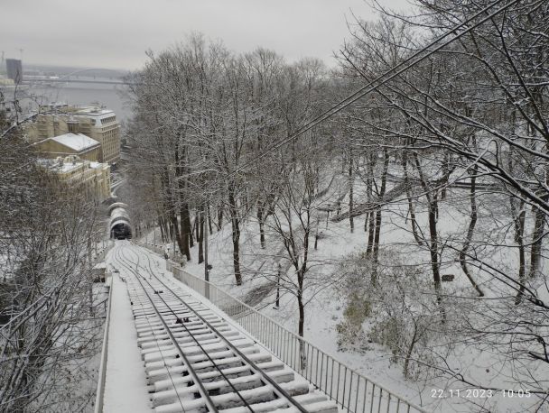 Столицу 22 ноября засыпал первый снег/Фото: соцсети