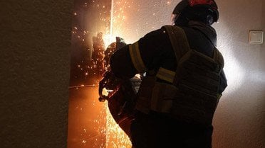 Наслідки атаки на Київ_3 / © ДСНС