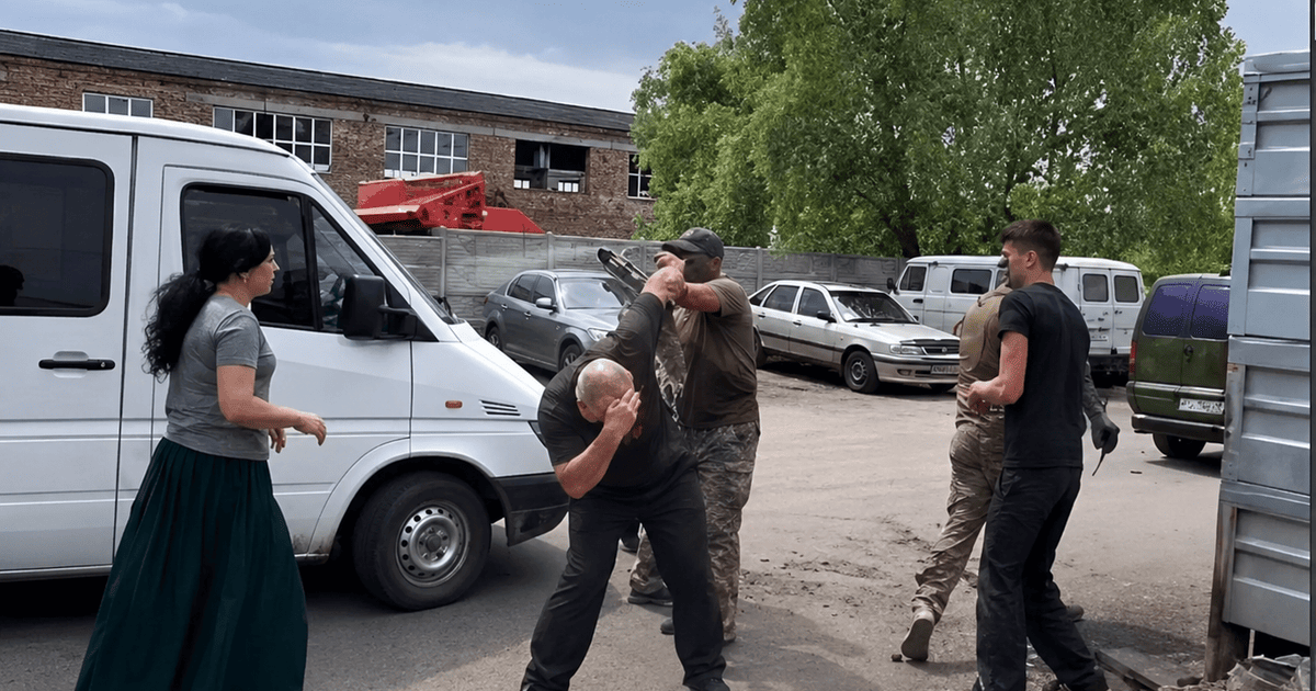 Сутичка між цивільними і працівниками ТЦК на Черкащині