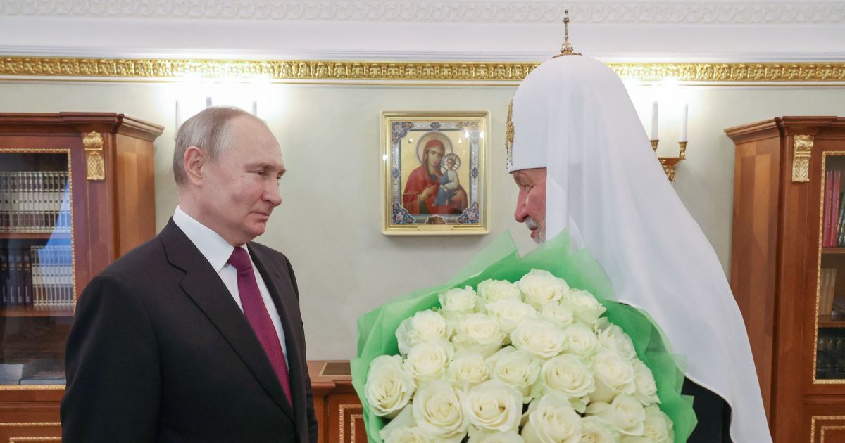 Глава РПЦ патриарх Кирилл ошибся с именем президента РФ Владимира Путина