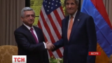 Президенти Вірменії та Азербайджану провели першу зустріч з моменту загострення конфлікту