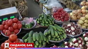 Ціна на овочі та фрукти суттєво зменшилася